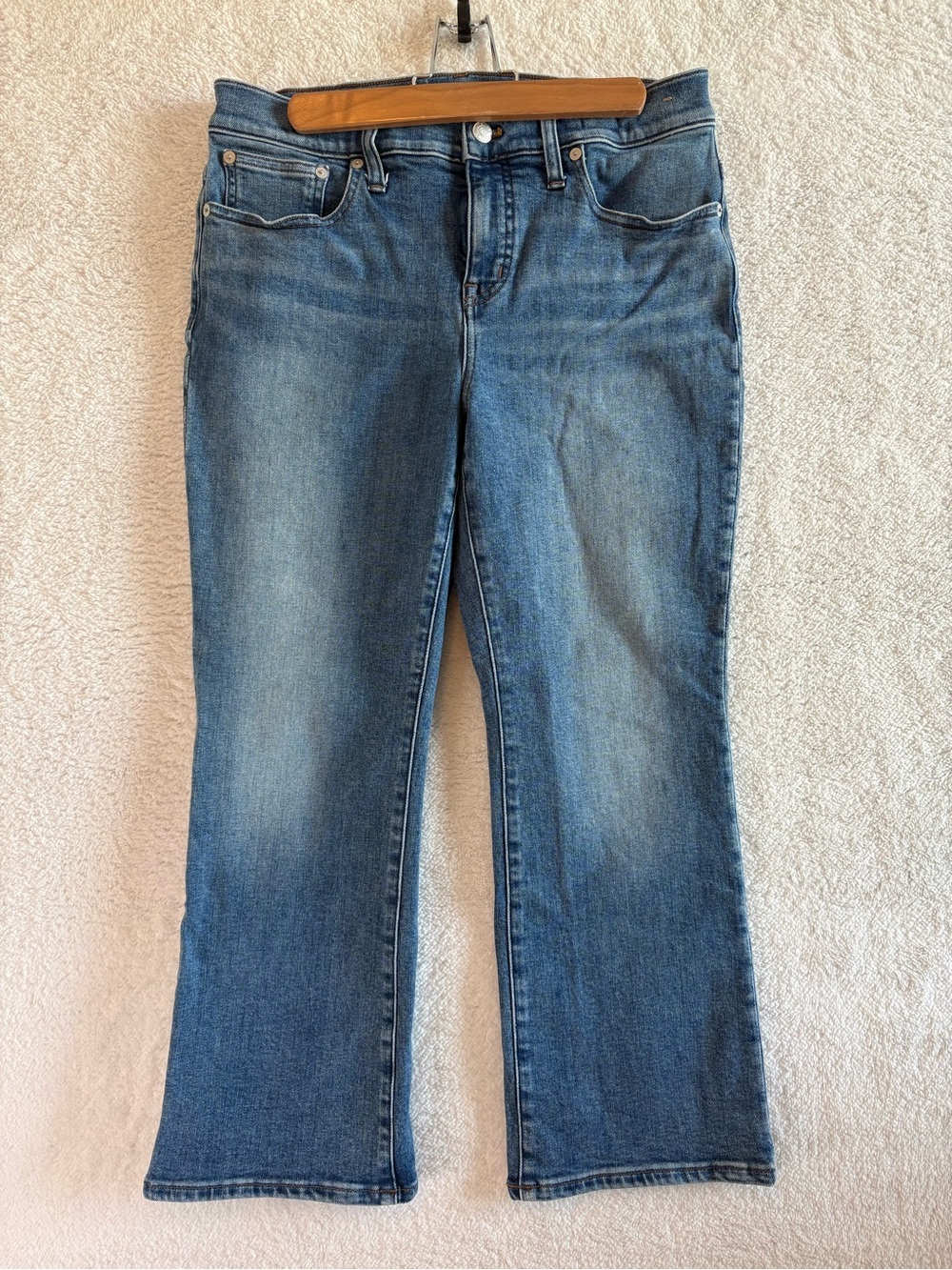 Madewell Mid Rise Kick Out Jeans Medium Wash Size 29P